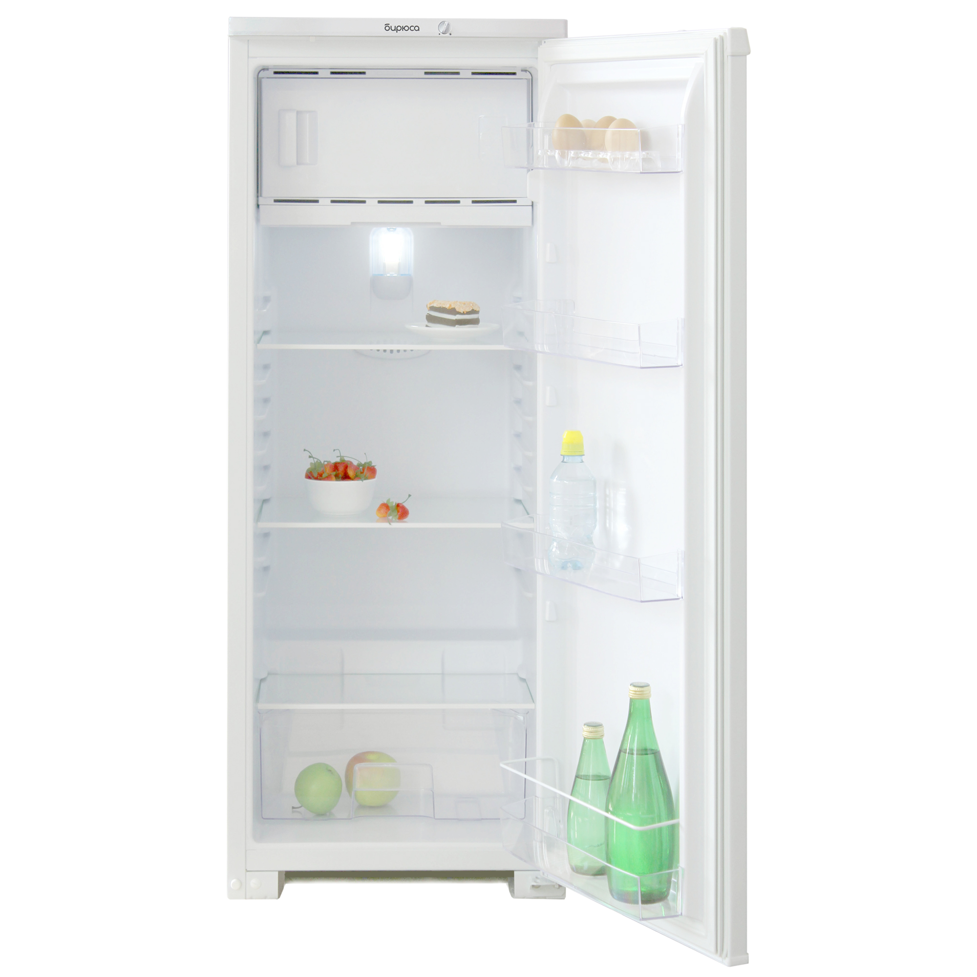 Узкий однокамерный холодильник Бирюса 110